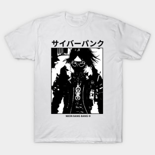 Cyberpunk Samurai Japanese Streetwear T-Shirt